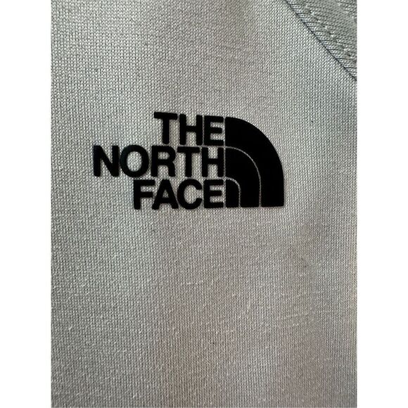 North Face women’s microfiber gray full zip jacket size Medium #17-1771 - Picture 2 of 7